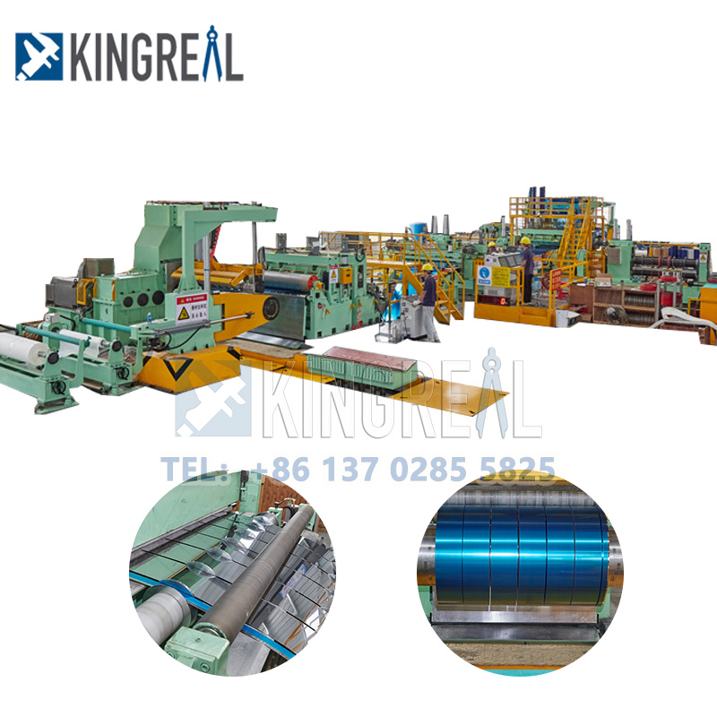 Composición estructural y función de la máquina cortadora de bobinas.