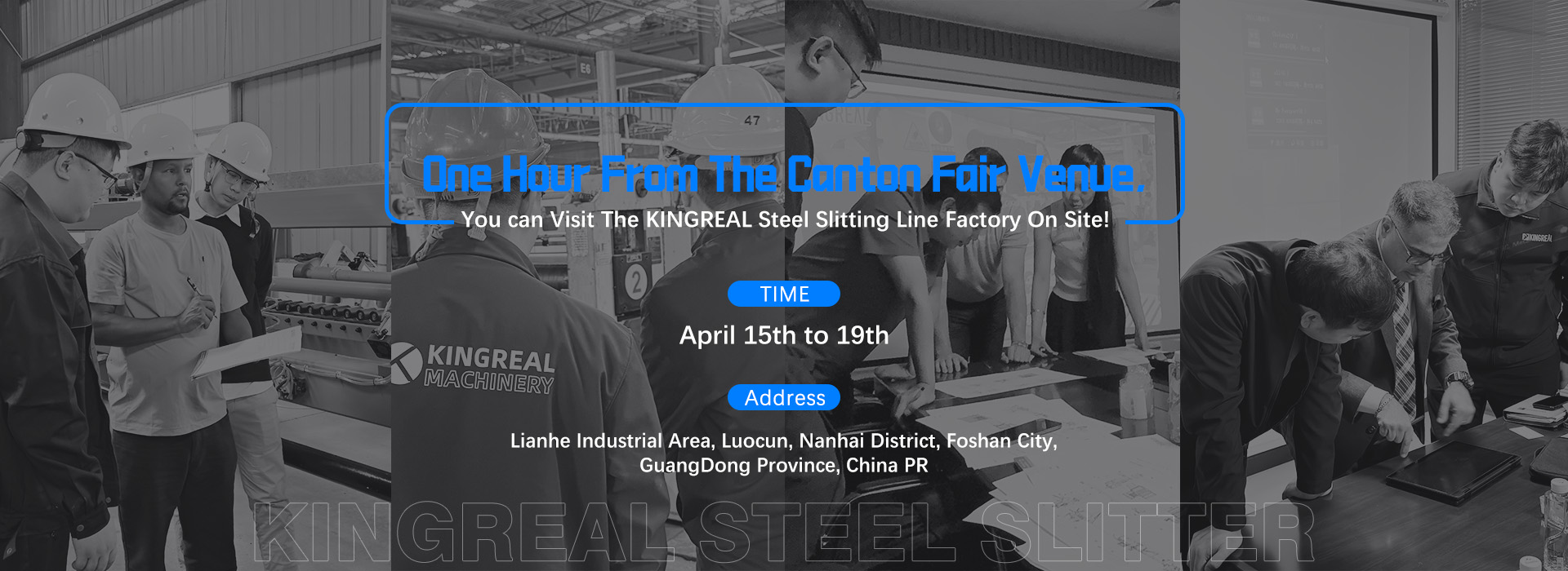 Feria de cantón de KingReal Steel Slipter Canton