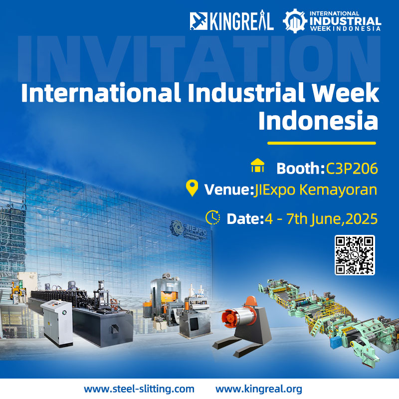 KingReal Steel Slitter te da la bienvenida a IIW Indonesia