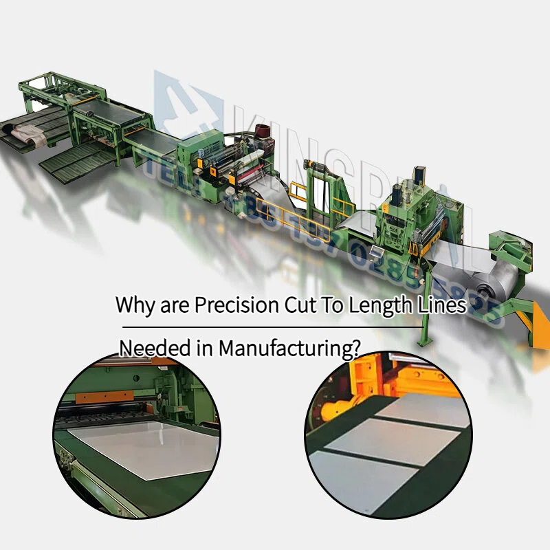 ¿Por qué se necesitan líneas de corte longitudinal de precisión en la fabricación?