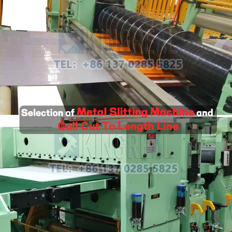 Selección de máquina cortadora de metal y línea de corte longitudinal de bobinas