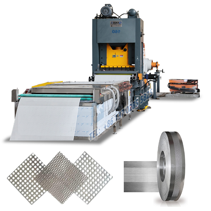 Solución completa de línea de corte y punzonado de bobinas