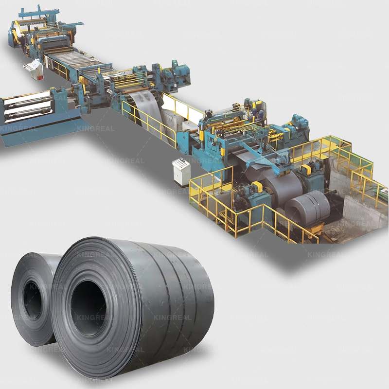 Línea de corte longitudinal de servicio pesado